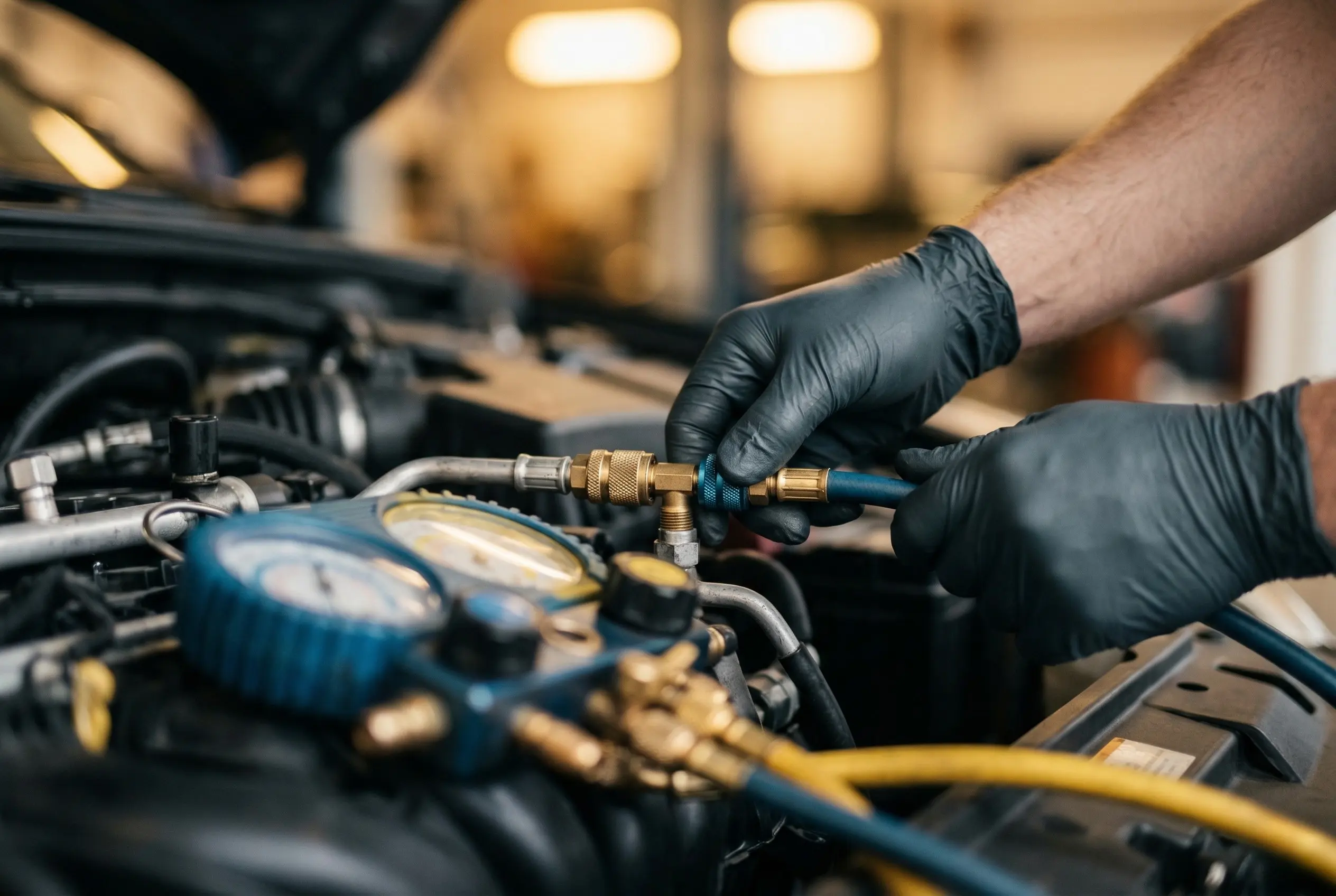 AC-service — Tullinge Bilteknik